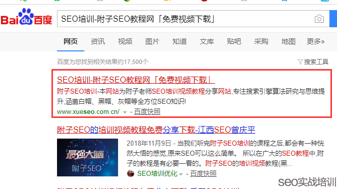 附子SEO：标题细节操作，通用词与品牌词影响的网站SEO伪降权 ！